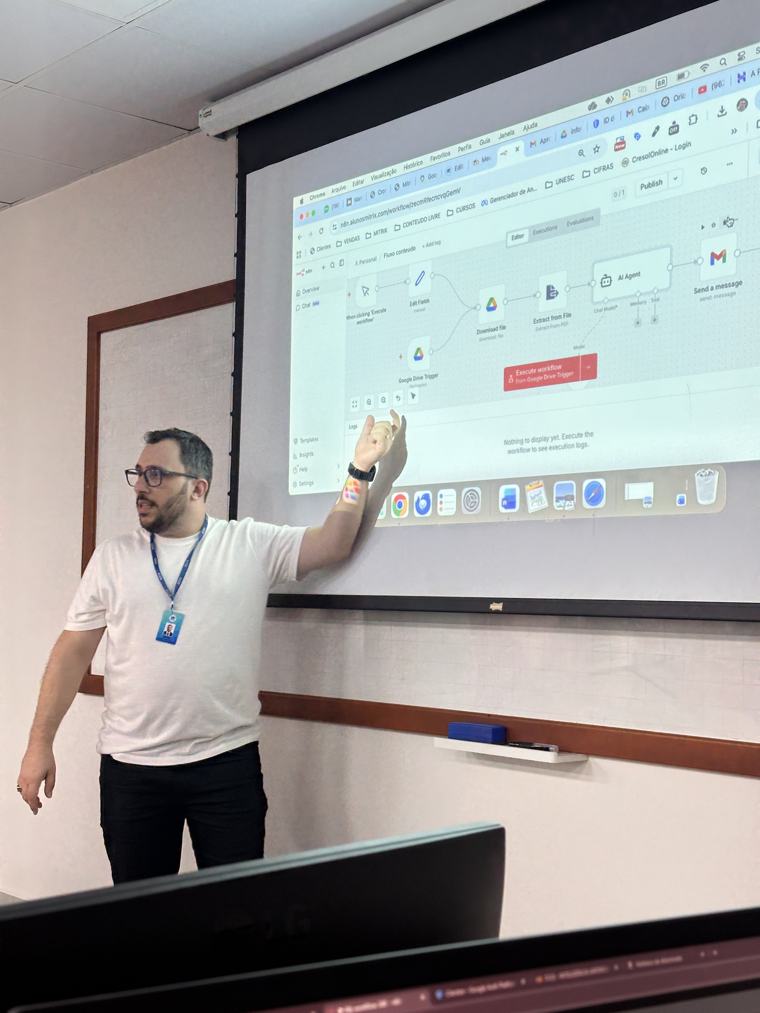 Aula prática de automação com IA e n8n