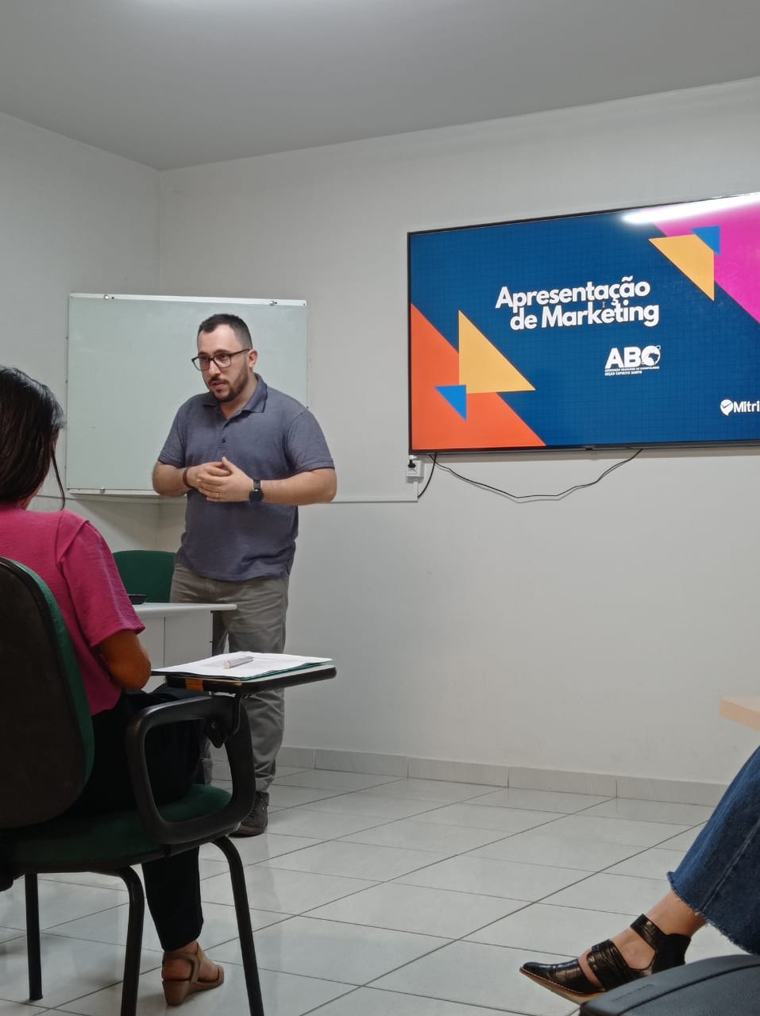 Apresentação de marketing para a ABO